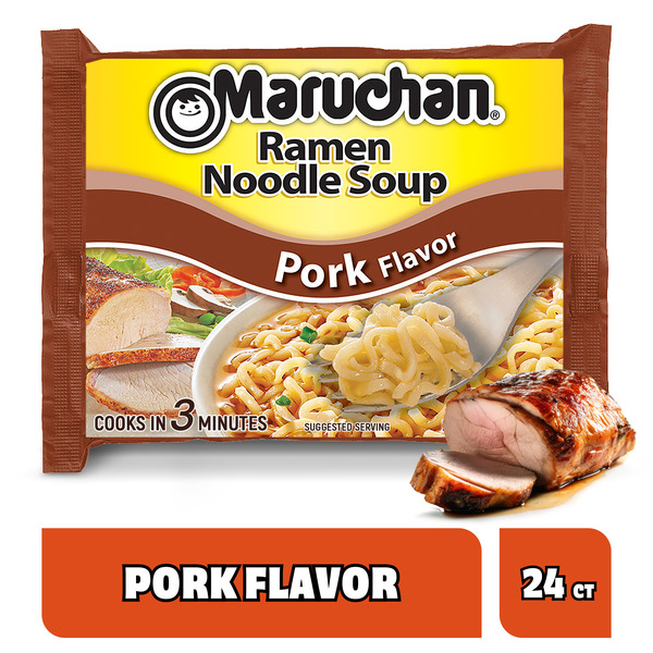 Maruchan Ramen Noodle Soup Pork Flavor