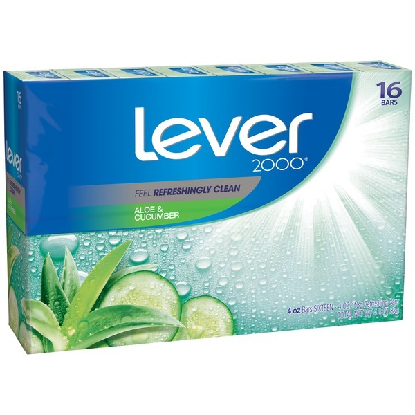 Lever 2000 Bar Soap Aloe & Cucumber (16 oz) from Costco Instacart