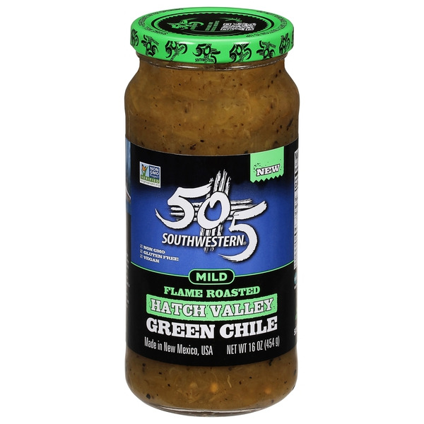 505 Southwestern Flame Roasted Hatch Valley Mild Green Chile Same