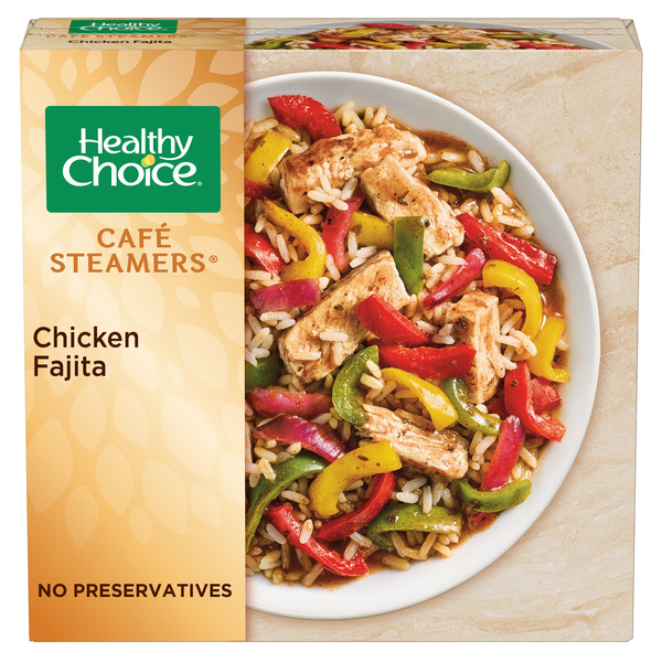 Healthy Choice Café Steamers Chicken Fajita, Frozen Meal Same-Day