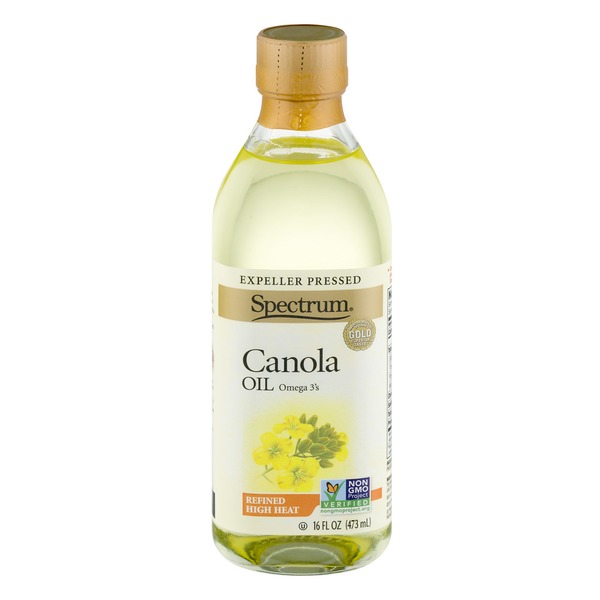 Spectrum Expeller Pressed Canola Oil Refined High Heat (16 ...
Refined Canola Oil