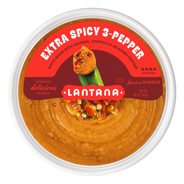 Lantana Extra Spicy 3-Pepper Hummus Same-Day Delivery or Pickup