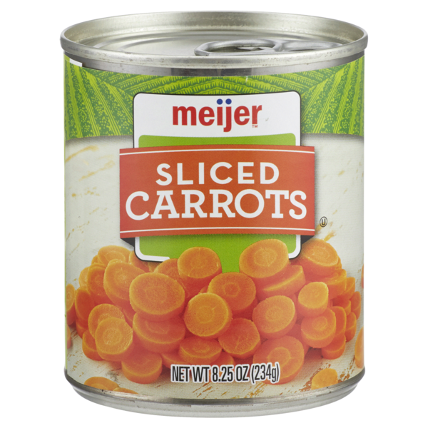 Meijer Sliced Carrots