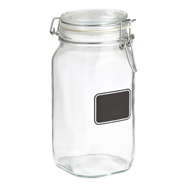 Bormioli Rocco 1.5-Liter Fido Canning Glass Jar