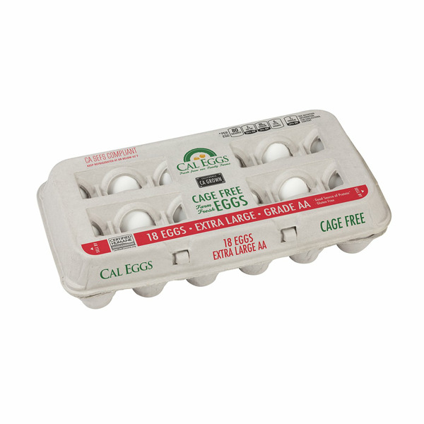 Cal Eggs Cage Free Extra Large Eggs