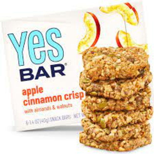 Yes Bar Apple Cinnamon Crisp