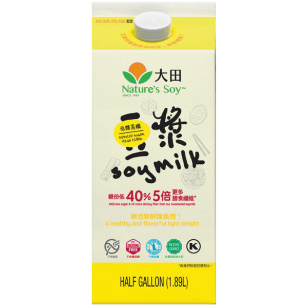 Nature Soy Low Sugar High Fiber Soy Milk Same-Day Delivery