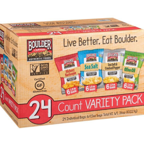 Boulder Canyon - Kettle Variety Pack - 24 Ct