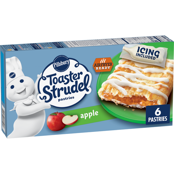 Pillsbury Apple Toaster Strudel Frozen Pastries