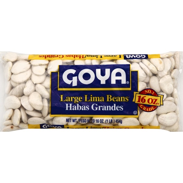 Goya Large Lima Beans, Dry (16 oz) Instacart