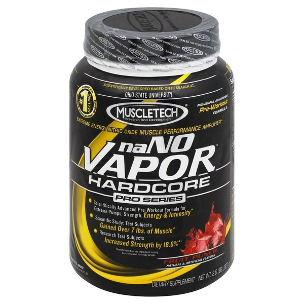 Muscletech Pre Workout Formula Powerful Advanced Nano Vapor Fruit Punch 2 Lb Instacart