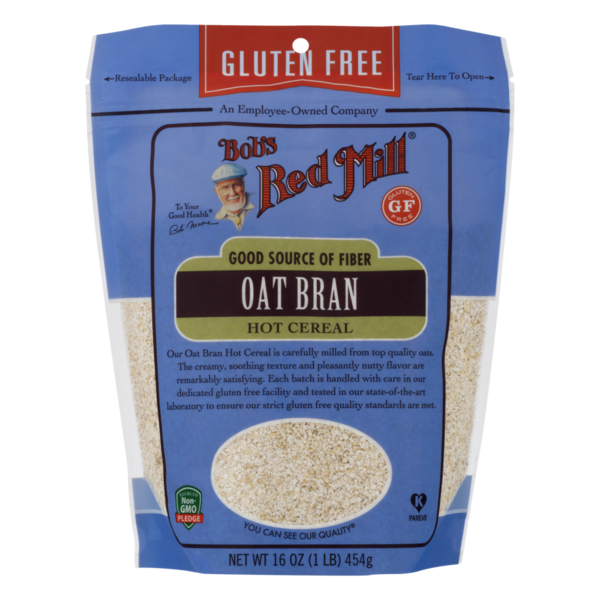 Bob's Red Mill Oat Bran Hot Cereal (16 oz) from Rainbow Grocery Instacart