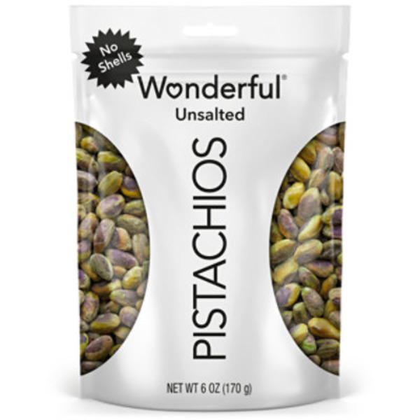 Wonderful No Shells Unsalted Pistachios