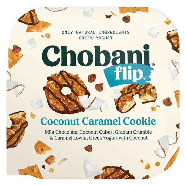 Chobani Flip Coconut Caramel Cookie Same-Day Delivery or Pickup | ALDI