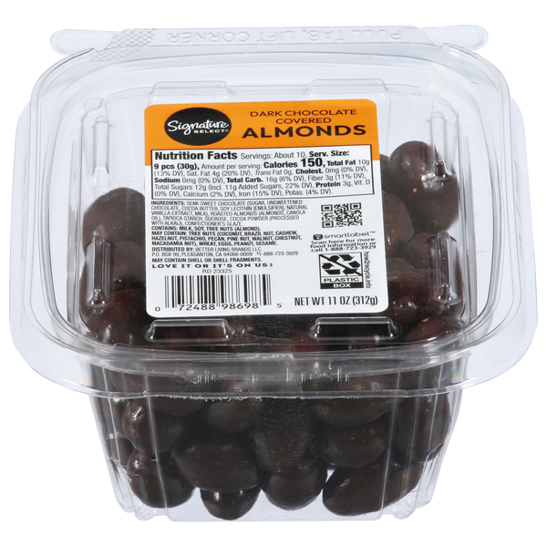 Signature SELECT Almonds, Dark Chocolate Covered