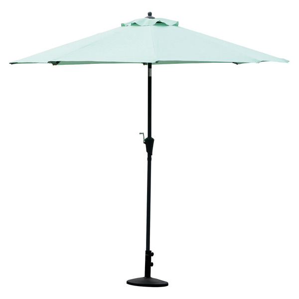 aldi sale patio umbrella Belavi 9 Foot Aluminium Umbrella, Green Same-Day Delivery or Pickup