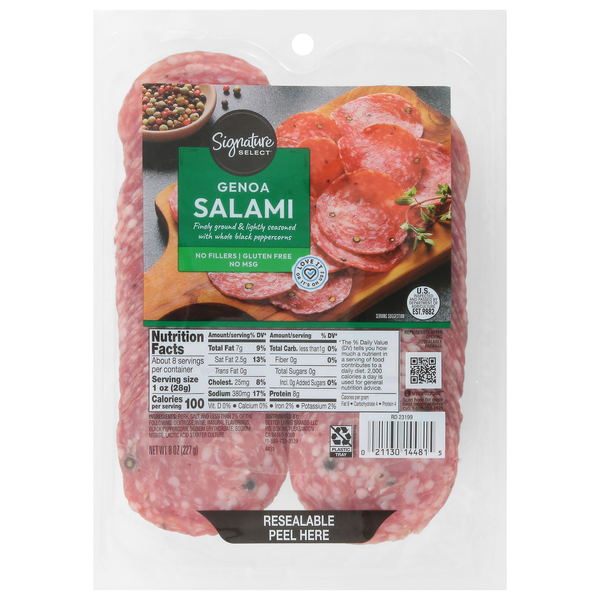 Signature SELECT Salami, Genoa