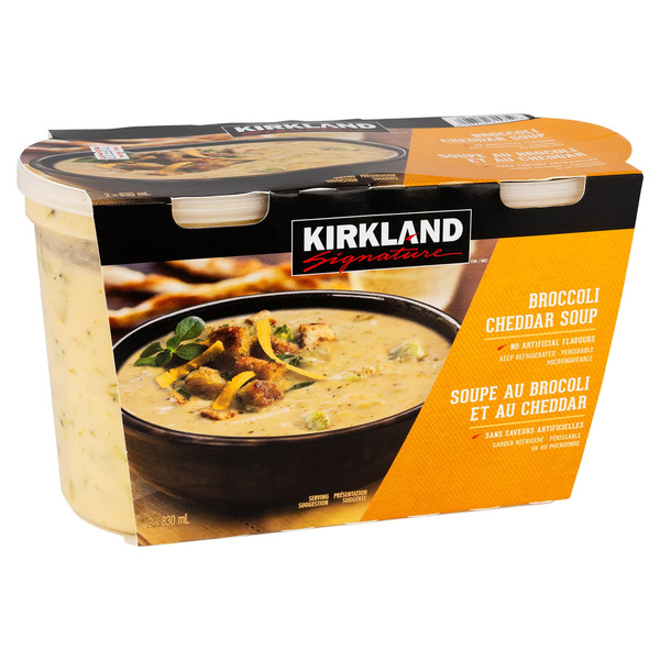 Kirkland Signature Broccoli Cheddar Soup