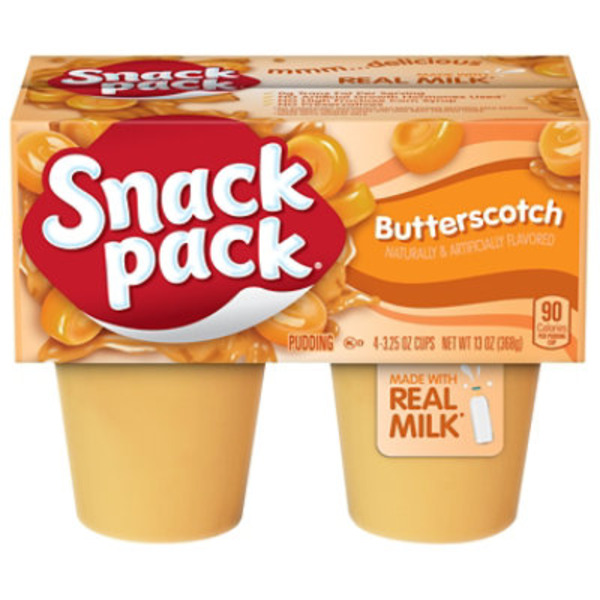 Snack Pack Butterscotch Pudding