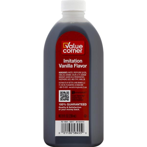 Value Corner Vanilla Flavor, Imitation
