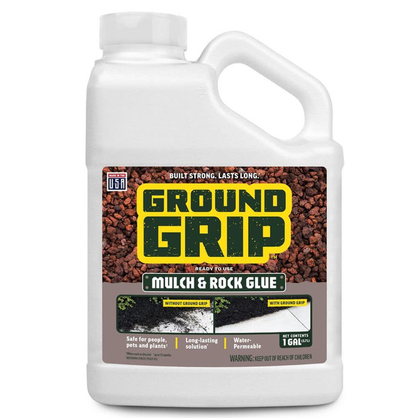 Pennington Ground Grip 1 Gal. Ready To Use Outdoor Mulch And Rock Glue For Landscaping