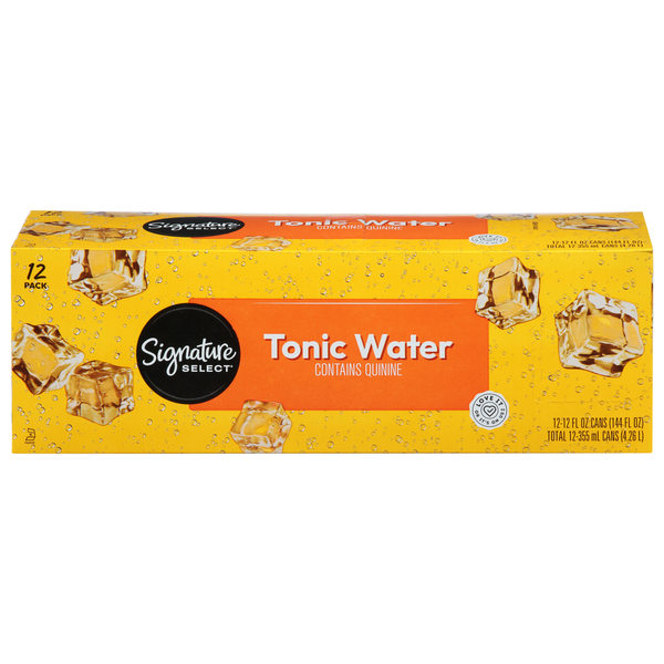 Signature SELECT Tonic Water, 12 Pack