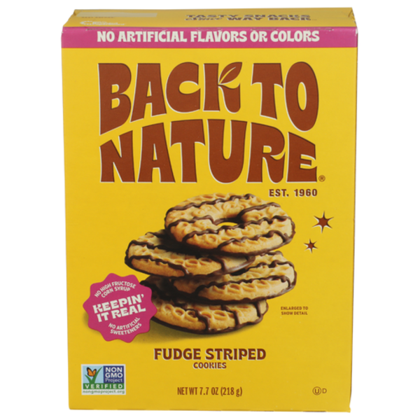 Back To Nature Fudge Striped Cookies