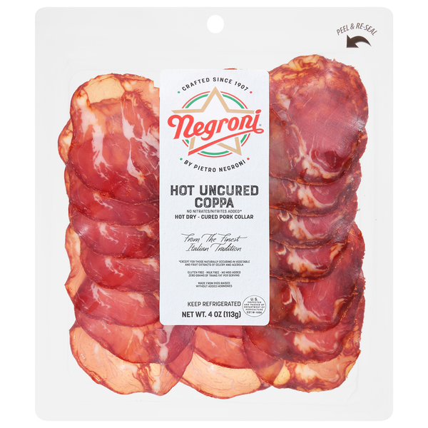 Negroni Uncured Hot Coppa