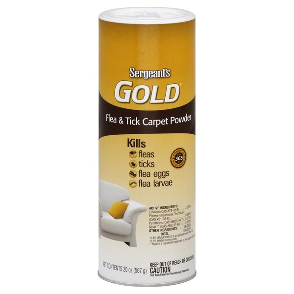 flea and tick carpet powder
