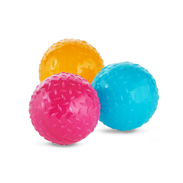 Leaps & Bounds Romp & Run Glow-In-The-Dark Bouncy Ball Dog Toy in Various Styles
