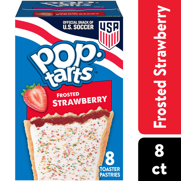 Pop-Tarts Frosted Strawberry Toaster Pastries, Breakfast Foods
