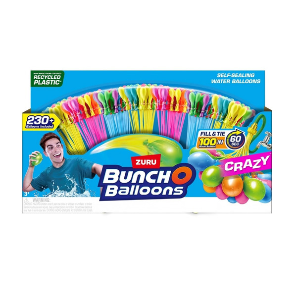 ZURU Bunch O Balloons Crazy Self-Sealing Water Balloons