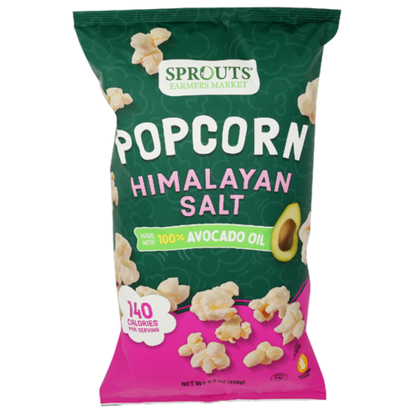Sprouts Himalayan Salt Avocado Oil Popcorn