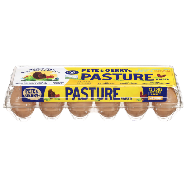 Pete & Gerry's Brown Fresh Grade A Medium Eggs