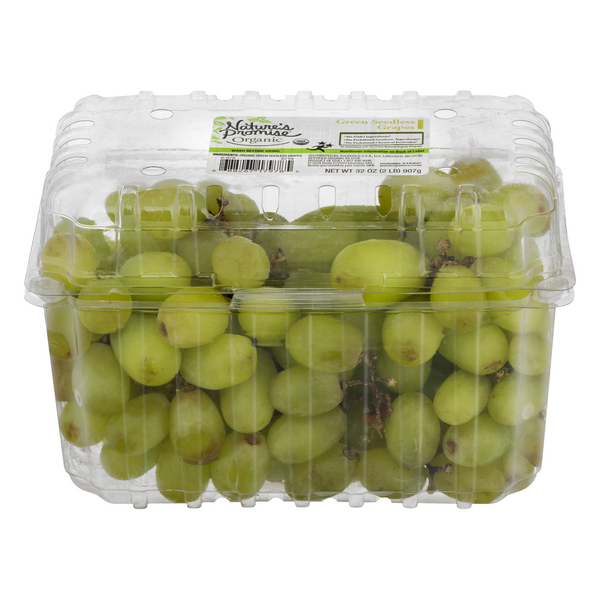 Organic Green Seedless Grapes