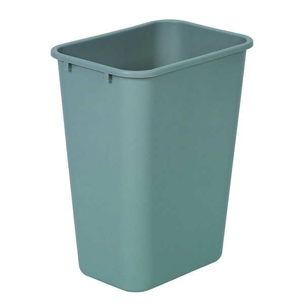 Continental - 41 Quart Grey Wastebasket