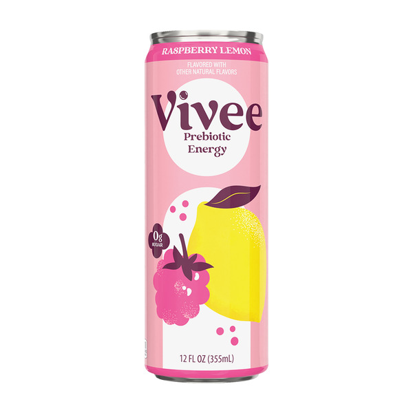 Summit Zero Sugar Raspberry Lemon Prebiotic Energy Drink