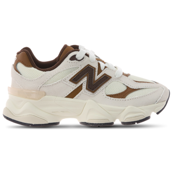 New Balance Boys' Preschool 9060 Shoe, Size 2.5 - White/Brown