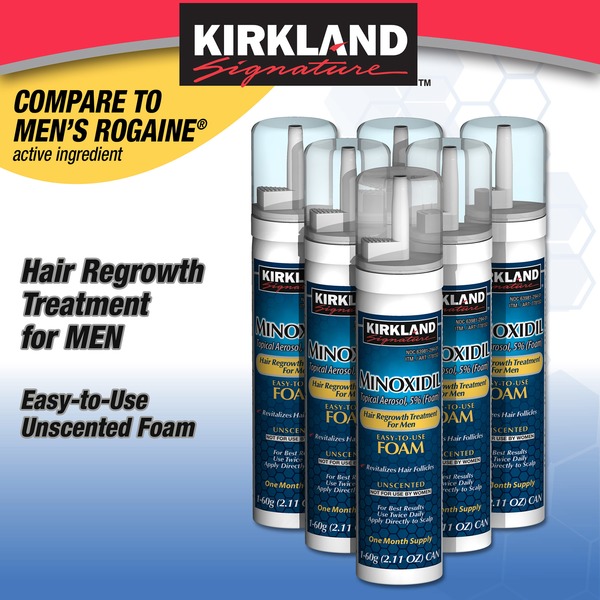 Kirkland Signature Minoxidil Hair Regrowth Treatment For Men 2 11