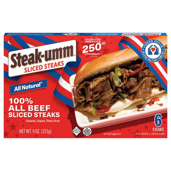 Steak-umm All Beef Sliced Steaks