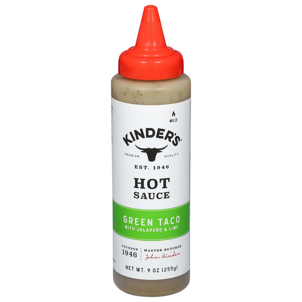 Kinder's Hot Sauce, Green Taco, Mild