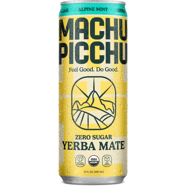 does yerba mate have glp 1 Machu Picchu Energy Zero Sugar Yerba Mate, Alpine Mint