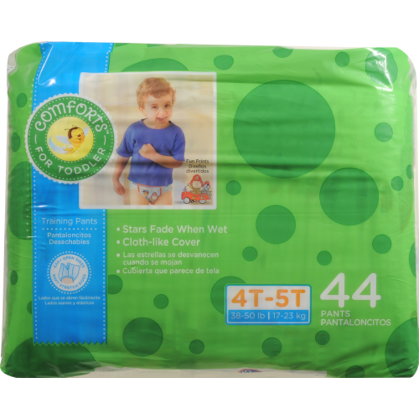Comforts For Toddler Training Pants For Boys 3t 4t 52 Ct From