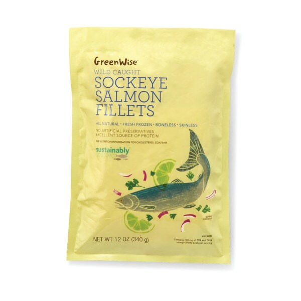 GreenWise Fillets, Sockeye Salmon