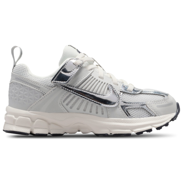 Nike Little Kids' Vomero 5 Stretch Lace Casual Shoes, Size 13 - Photon Dust/Gridiron/Sail/Chrome