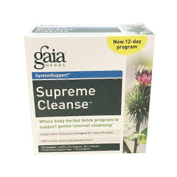 Gaia Detox Kit gaia herbs supreme cleanse kit 1 ct from whole foods Gaia Detox Kit gaia herbs supreme cleanse kit 1 ct from whole foods