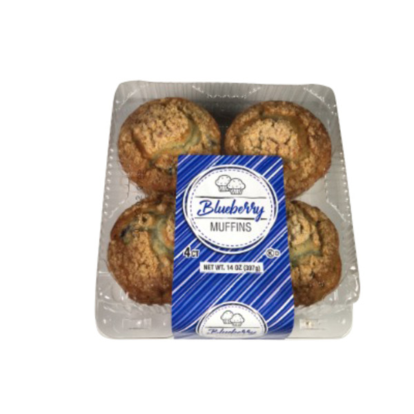 Café Valley Bakery Gourmet Blueberry Muffins