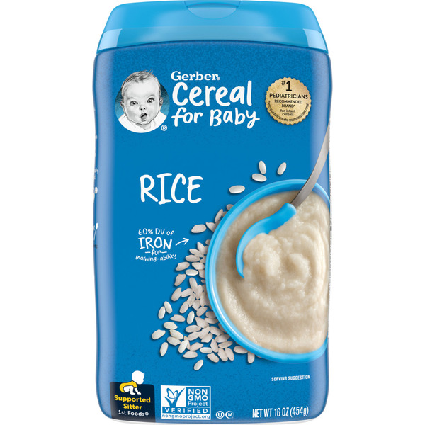 Gerber Rice Cereal for Baby Same-Day Delivery or Pickup | Gelson's