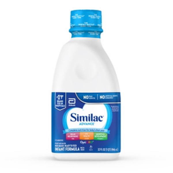 Similac Advance Infant Formula Ready-to-Feed Bottle