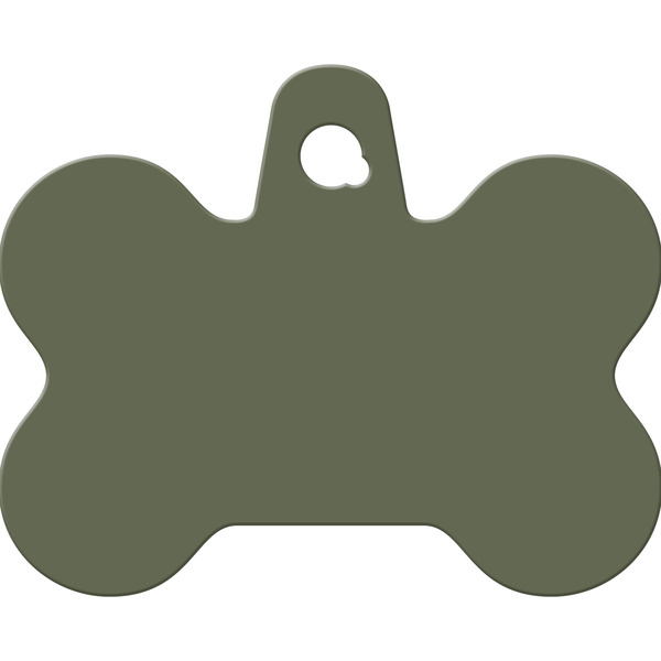 Tag Works Bone Shaped ID Tag, Large - Green